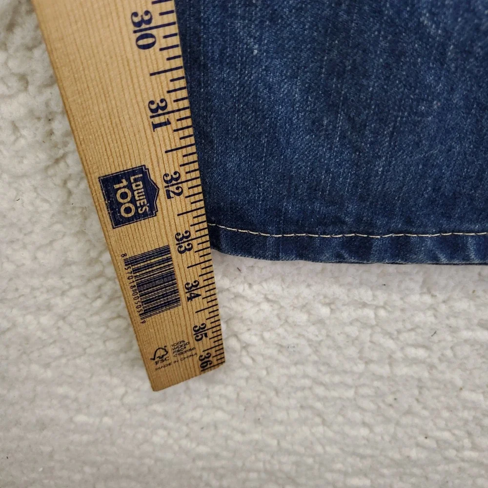 Dickies Mens Relaxed Fit Carpenter Jeans Straight Leg Blue Denim 44x34 1993SNB